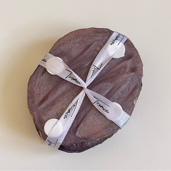 Purple Resin Coaster - Set of 4 - Picture 5 of 9